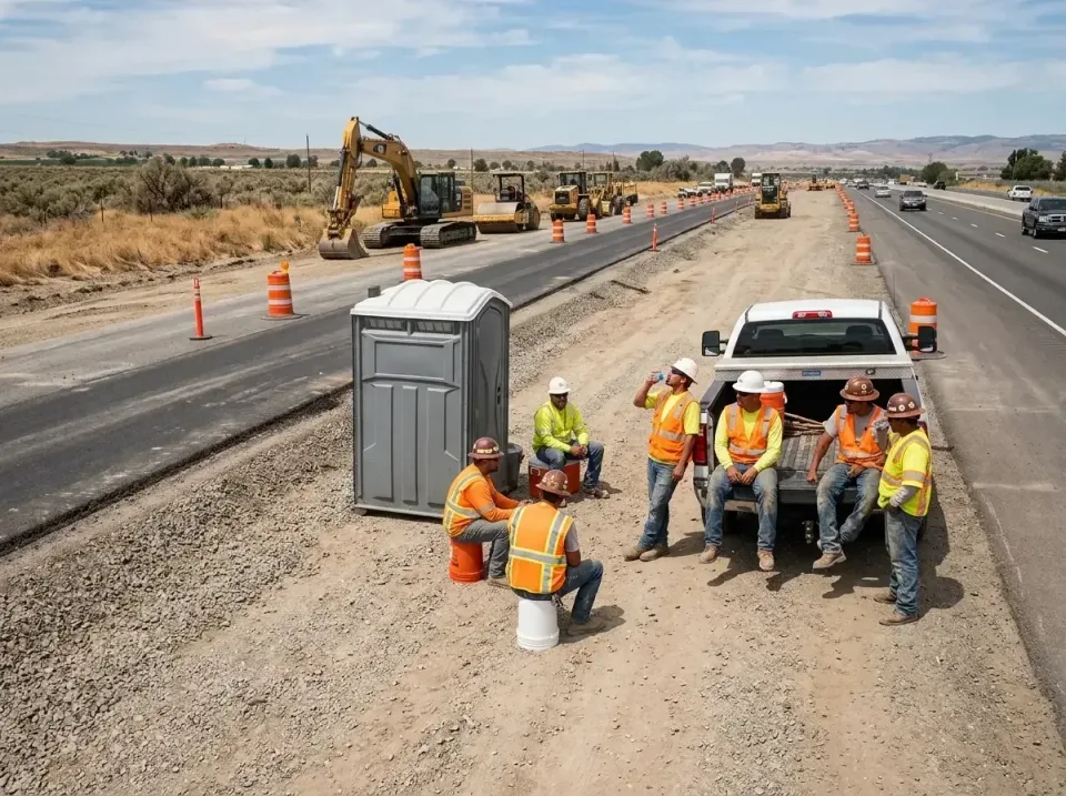 highway-road-construction-crew-007 — frequently asked questions, Porta Potty and Restroom Rentals in West Valley City, UT